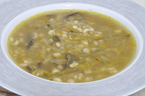 Krupková polévka se zeleninou zahuštěná  – Snadné Česko recept, zvládnete za Do 30 minut